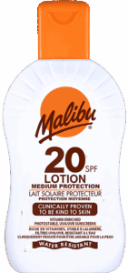 MALIBU SUN LOTION 20 SPF MEDIUM PROTECTION 200ML