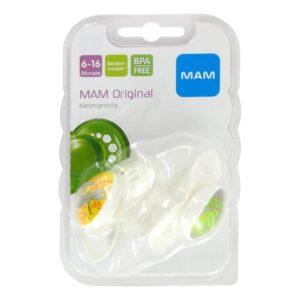 MAM ORIGINAL SILICONE 6+MONTHS