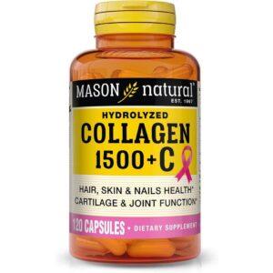 MASON NATURAL COLLAGEN 1500 + VITAMIN C 150MG 120 CAPSULES
