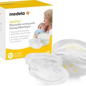 MEDELA SAFE & DRY ULTRA THIN DISPOSABLE NURSING PADS X30