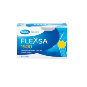 MEGA FLEXSA 1500 GLUCOSAMINE ORANGE 14SACHETS