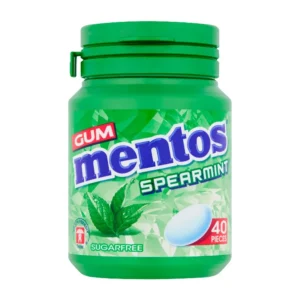 MENTOS GUM WHITE SPEARMINT S/F 40PCS