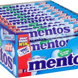 MENTOS MINT CHEW DRAGEES 37.5G