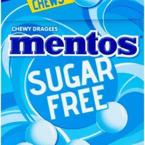 MENTOS SUGAR FREE PEPPERMINT CHEWS 45G