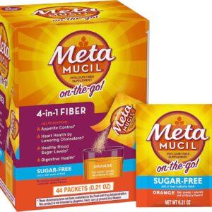 METAMUCIL ON THE GO ORANGE 44PACKETS