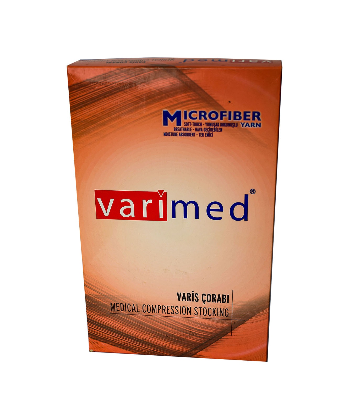 MICROFIBER VARIMED MEDICAL COMPRESSION STOCKING MEDIUM 32-39 BEIGE