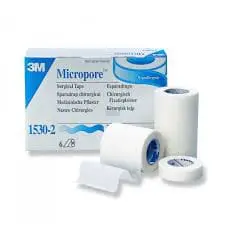 MICROPORE 3M SURGICAL TAPE 2INCH 6PCS 2`