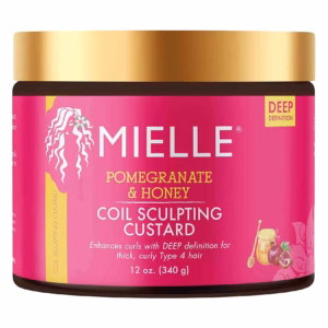 MIELLE POMEGRANATE & HONEY COIL SCULPTING CUSTARD 340G