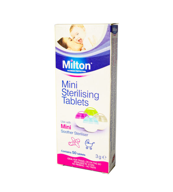 MILTON MINI STERILISING TABLETS 50S