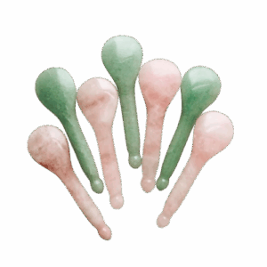 MOUNT LAI THE ROSE QUARTZ ACUPRESSURE GUA SHA SPOON