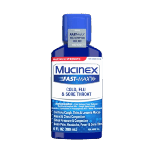 MUCINEX FAST-MAX COLD FLU & SORE THROAT 180ML
