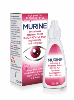MURINE IRRITATION |& REDNESS RELIEF EYE DROPS NAPHAZOLINE
