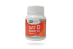 NAT D 5000IU VITAMIN D3 CAPSULES 30S
