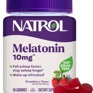 NATROL MELATONIN 10MG SLEEP 90GUMMIES