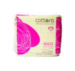 NATURAL COTTONS COVERSHEET MAXI PADS-SUPER