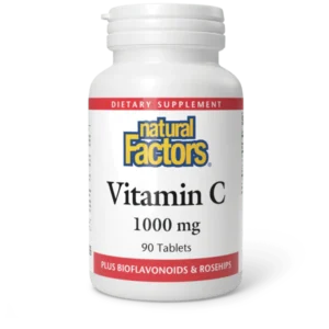 NATURAL FACTORS VITAMIN C 1000MG TABLETS 60S