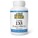 NATURAL FACTORS VITANIN D3 1000IU VITASOLEIL 90S