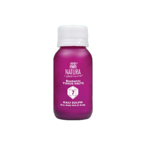 NATURA BIOCHEMIC TISSUE SALTS 7 KALI SULPH 125TABLETS