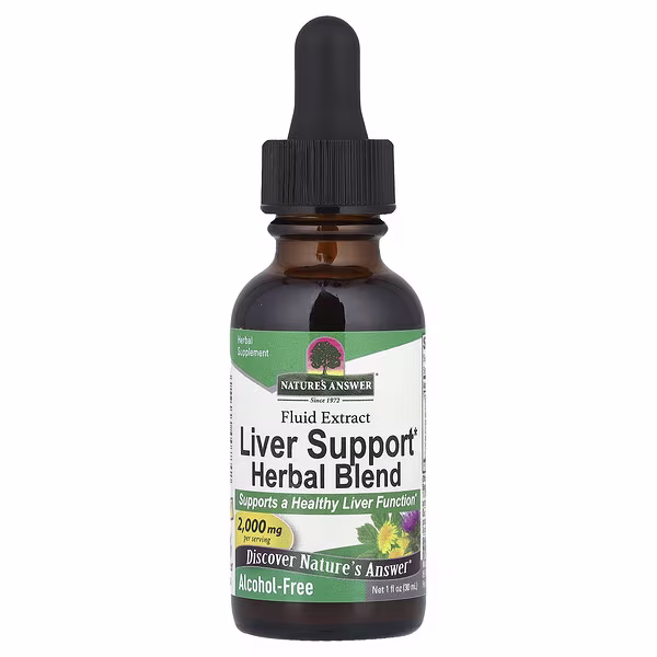 NATURE`S ANSWER LIVER SUPPORT HERBAL BLEND 30ML