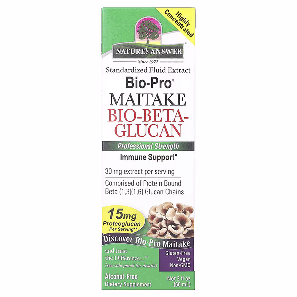 NATURE`S ANSWER MAITAKE BIO BETA GLUCAN 60ML