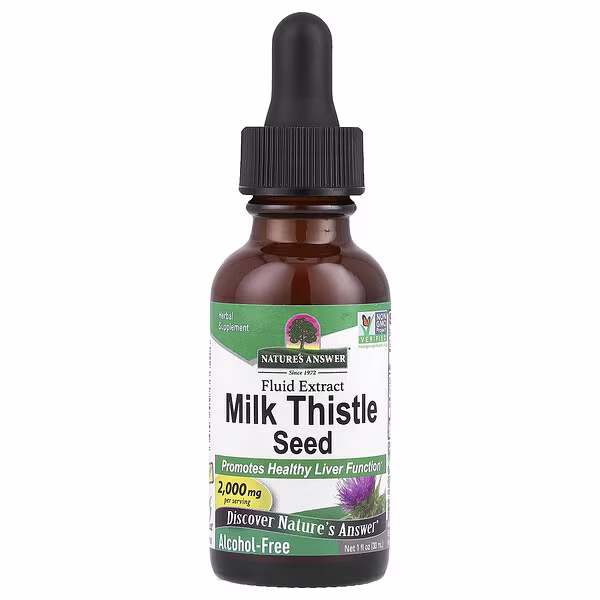 NATURE`S ANSWER MILK THISTLE SEED 30ML