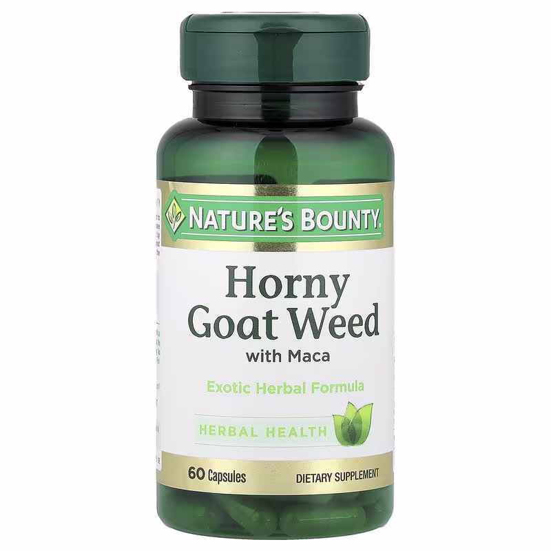 NATURES APHRODISIAC HORNY GOAT WEED 60TABLETS MACA