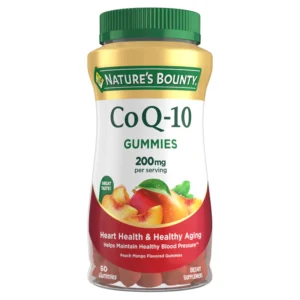 NATURE'S BOUNTY CO Q-10 GUMMIES 200MG PEACH MANGO 60GUMMIES