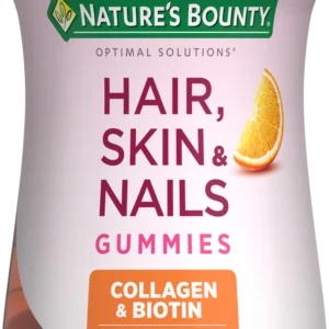 NATURE'S BOUNTY HAIR, SKIN & NAILS GUMMIES COLLAGEN & BIOTIN 80GUMMIES