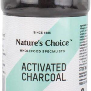 NATURES CHOICE ACTIVATED CHARCOAL 100G
