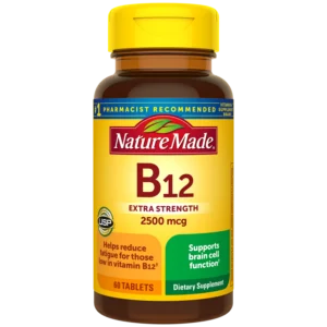 NATURE'S MADE  EXTRA STRENGTH B12 2500MCG 60TABLETS