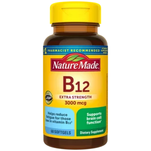 NATURE'S MADE  EXTRA STRENGTH B12 3000MCG 60SOFTGELS