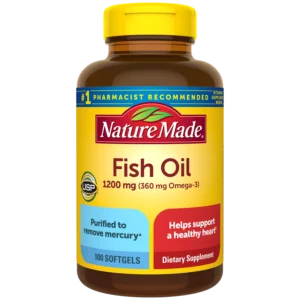 NATURE'S MADE  FISH OIL 1200MG 100SOFTGELS