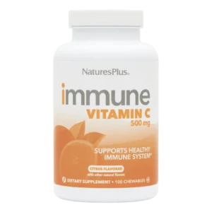 NATURES PLUS  IMMUNE VITAMIN C 500MG CHEAWABLE TALETS 100S
