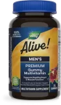 NATURES WAY ALIVE MEN`S MULTIVITAMIN GUMMIES 60S