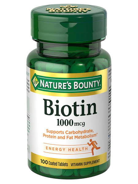 NB BIOTIN 1000 MCG TABLETS 100S