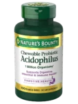 NB CHEWABLE ACIDOPHILUS 1 BILLION 100S