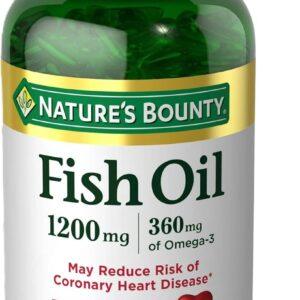 NB FISH OIL 1200 MG 1200MG RAPID RELEASE SOFTGELS 180S