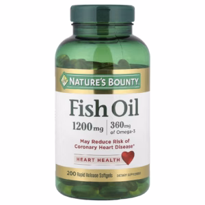 NB FISH OIL 1200 MG + VITAMIN D 25 MCG (1000 IU) 90S