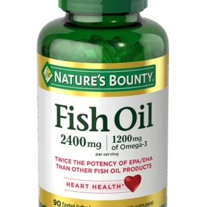 NB FISH OIL 2400MG/1200MG OMEGA 3 SOFTGELS 90`S