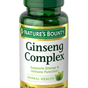 NB GINSENG COMPLEX PLUS ROYAL JELLY CAPSULES 75S