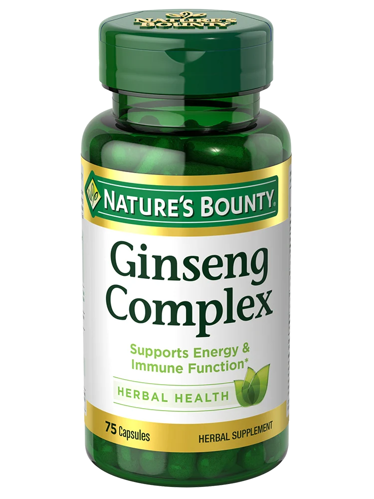 NB GINSENG COMPLEX PLUS ROYAL JELLY CAPSULES 75S