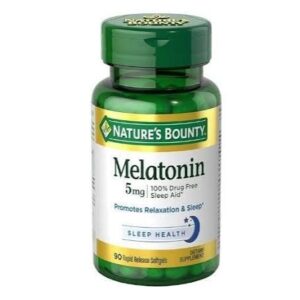 NB MELATONIN 5MG SOFTGELS 90S