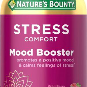 NATURE'S BOUNTY STRESS COMFORT MOOD BOOSTER WILD BERRY GUMMIES 36S