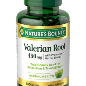 NB VALERIAN ROOT 450MG. PLUS CALMING BLEND 100S