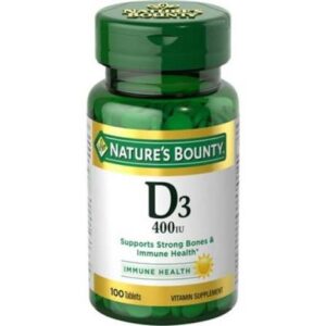NB VITAMIN D3 400IU TABLETS 100S