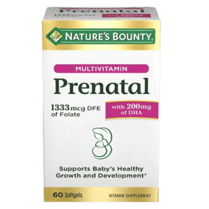 NB PRENATAL MULTIVITAMIN 1333MG FOLATE DHA 200MG 60S