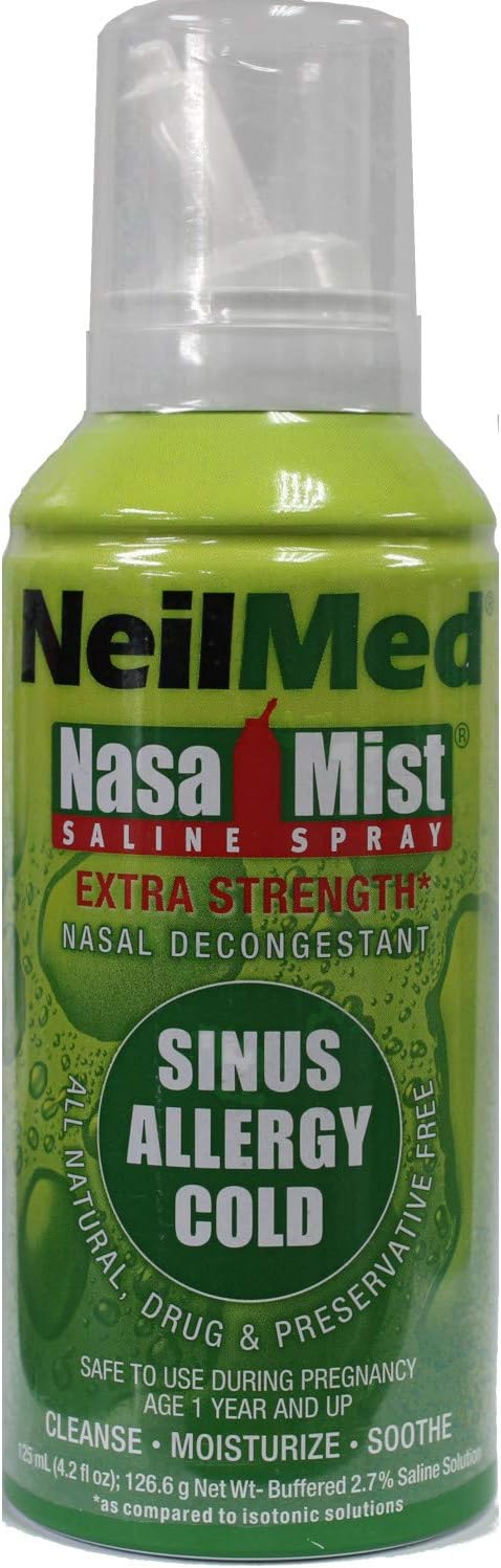 NEILMED NASAMIST EXTRA STRENGTH SINUS ALLERGY COLD 126.6G
