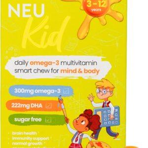 NEUBRIA KID ADVANCED FORMULA  MIND & BODY S0FT CHEWS 30S 3-12YRS