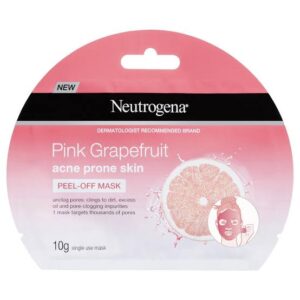 NEUTROGENA ACNE PRONE SKIN PEEL OFF MASK PINK GRAPEFRUIT 10G