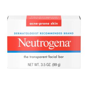 NEUTROGENA ACNE PRONE SKIN TRANSPARENT FACIAL BAR 99G